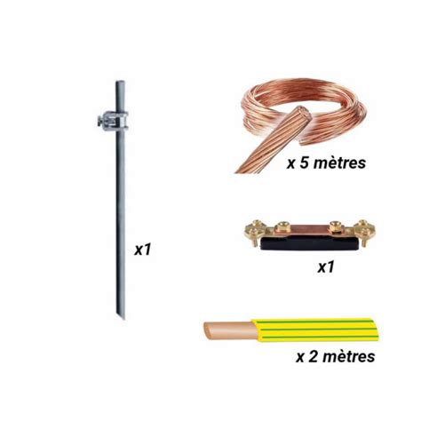 Kit de mise à la terre de vos panneaux .